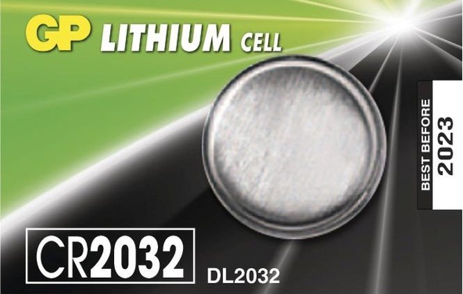 

Батарейки GP Lithium CR2032, Lithium CR2032