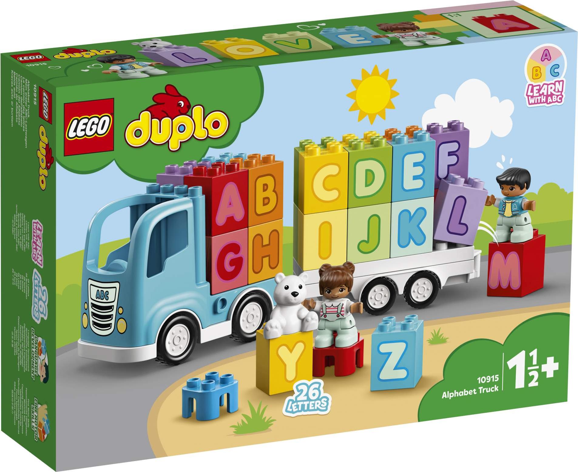 

Конструктор LEGO Грузовик Алфавит [10915], Грузовик Алфавит
