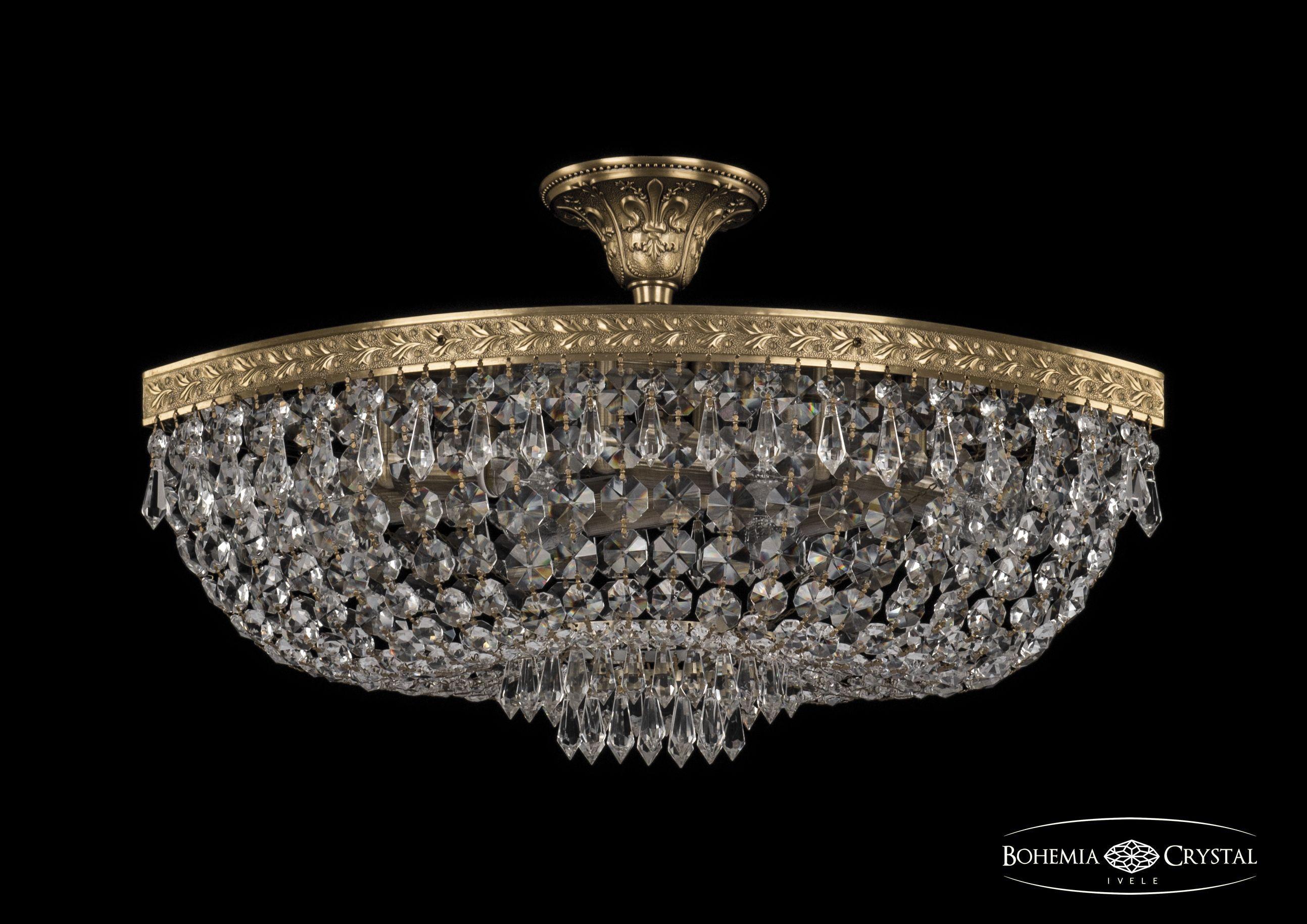 

Люстра на штанге Bohemia Ivele Crystal 19273/55IV Pa