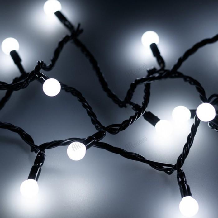 

Светодиодная гирлянда ARdecoled ARD-BALL-CLASSIC-D13-5000-BLACK-50LED White [025565], ARD-BALL-CLASSIC-D13-5000-BLACK-50LED