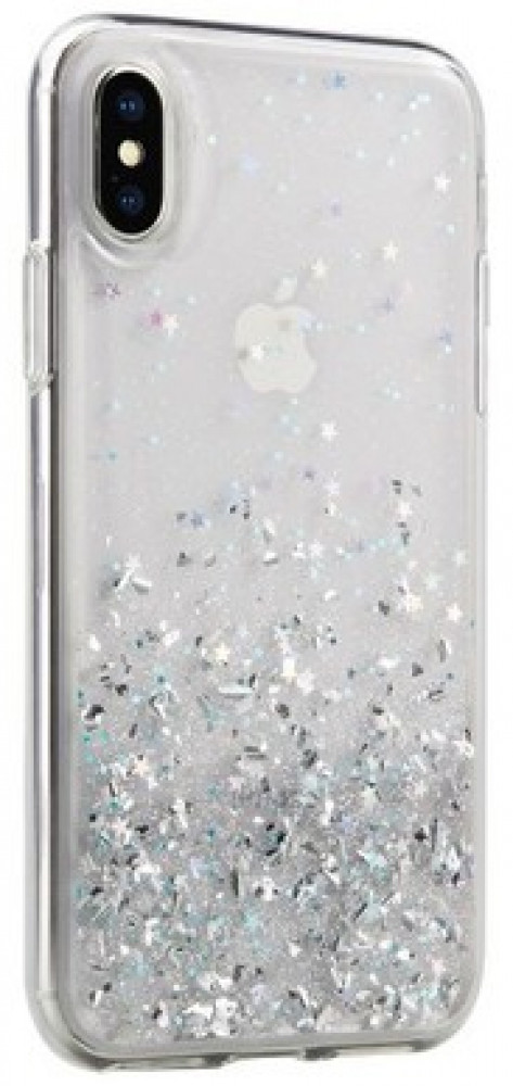 

Чехол для телефона SwitchEasy Starfield iPhone XS/X прозрачный [GS-103-44-171-20], Starfield iPhone XS/X
