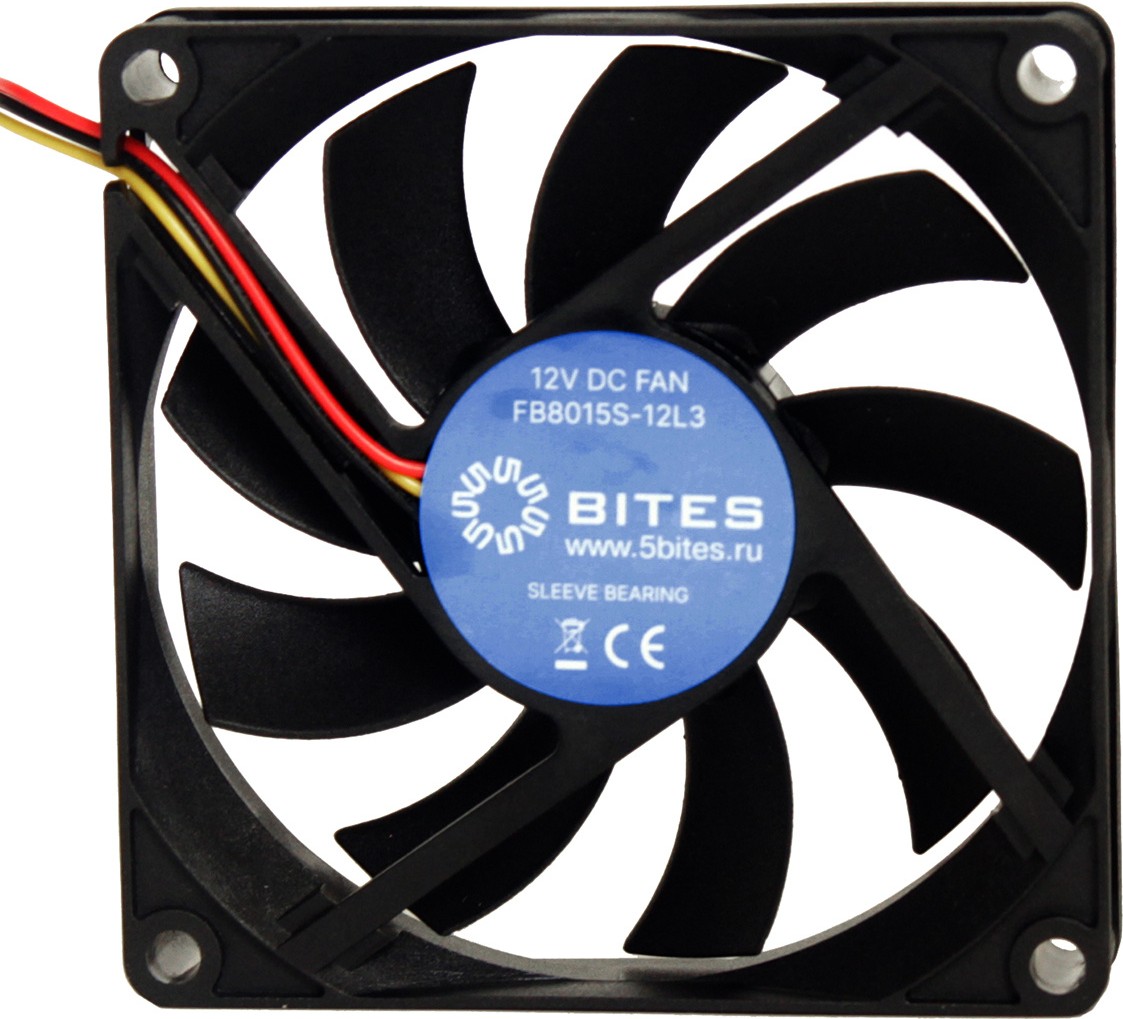 

Система охлаждения 5bites FB8015S-12L3, Вентилятор для корпуса 5bites FB8015S-12L3