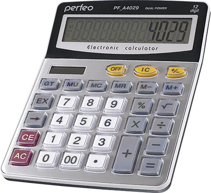 

Калькулятор Perfeo PF-A4029, PF-A4029