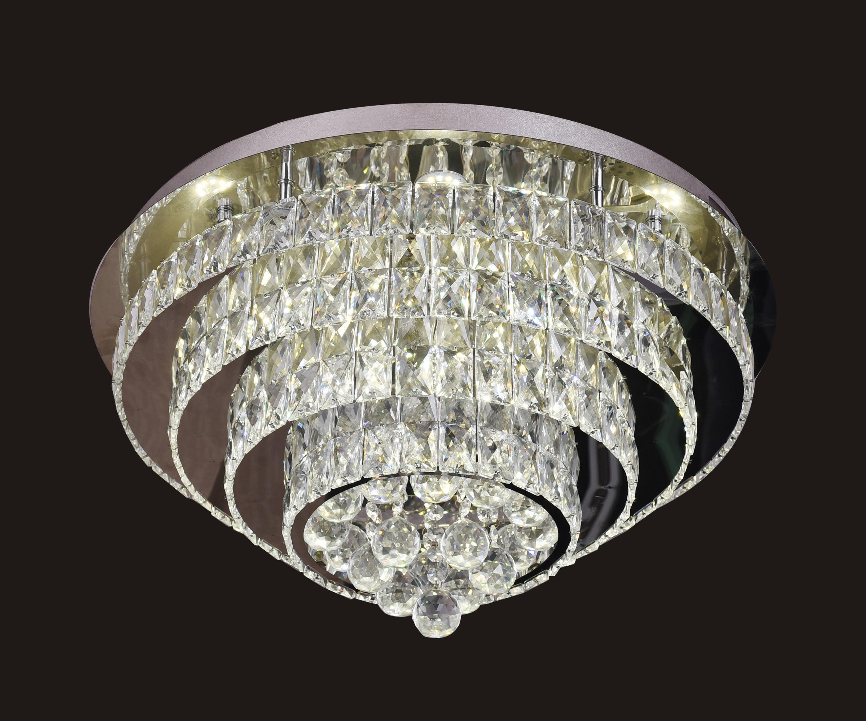 

Накладная люстра KinkLight Тор-Кристалл d60 h30 Led 96W с пультом ДУ хром [08643(3000-6000K)], Тор-Кристалл d60 h30 Led 96W с пультом ДУ