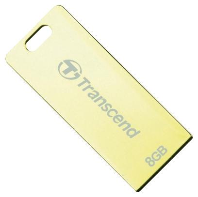 

Usb flash Transcend 8GB T3G 2.0 золотистый [TS8GJFT3G], 8GB T3G 2.0