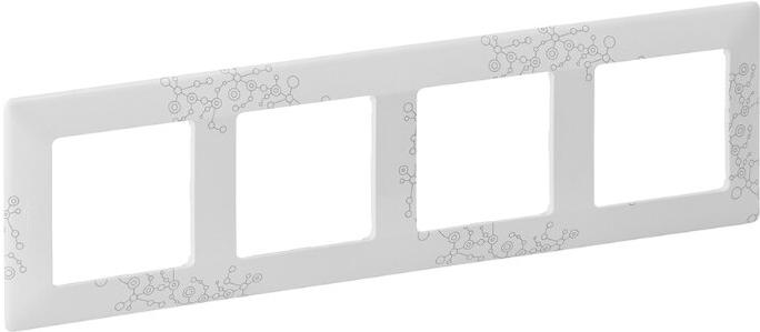

Рамка Legrand Valena Life 754124 эл грэй, Valena Life 754124