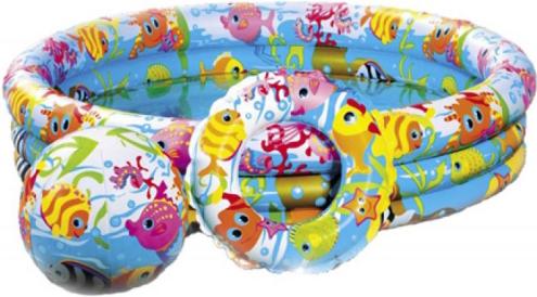 

Надувной бассейн Intex Fishbowl 59469 132x28, Fishbowl 132x28