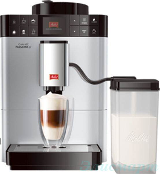 

Кофемашина Melitta Passione one touch серебристый [6758086], Passione one touch 1450Вт серебристый