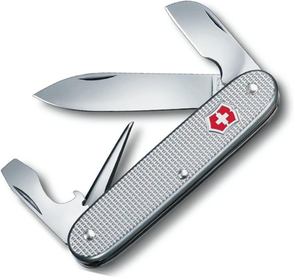 

Туристический нож Victorinox Electrician Alox 7 функций 93 мм серебристый [0.8120.26], Туристический нож Victorinox Electrician Alox 7 функций 93 мм 0.8120.26 серебристый