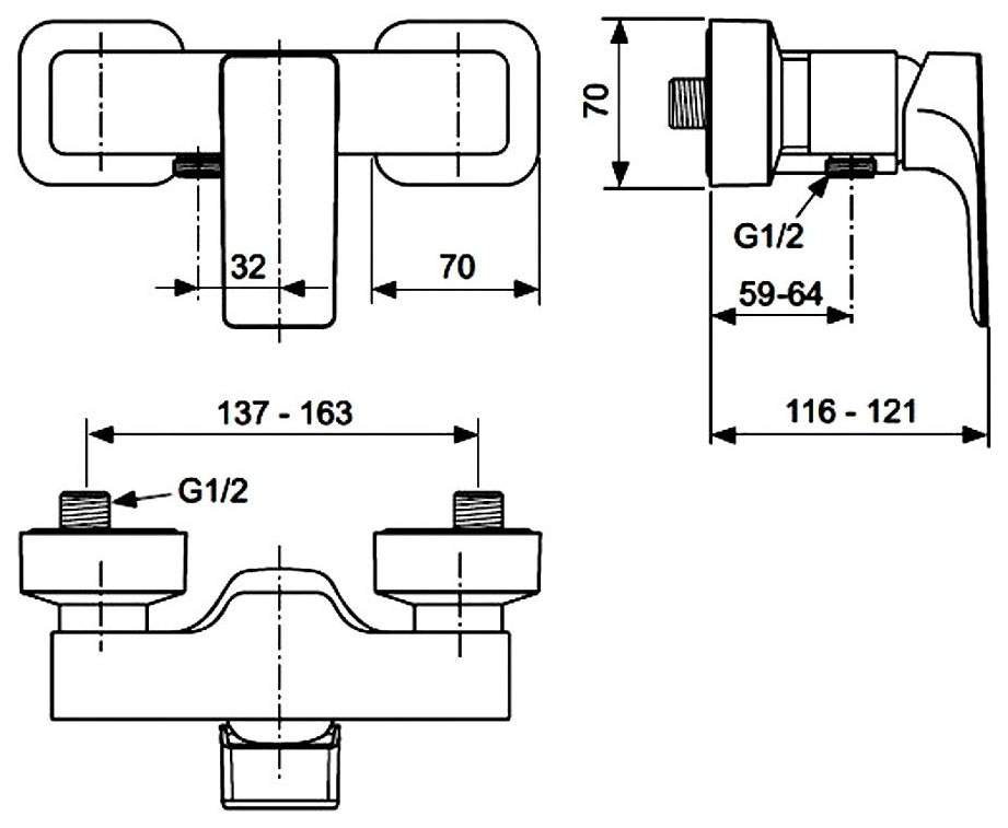 

Смеситель Ideal Standard Strada a5846aa [A5846AA], Strada a5846aa