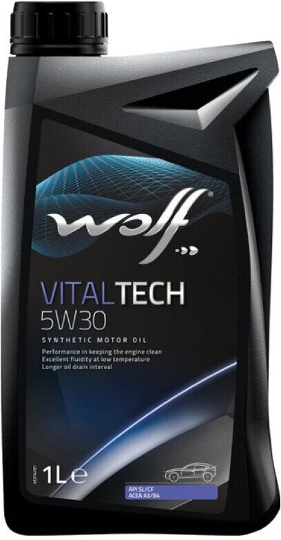 

Моторное масло Wolf VitalTech 5W30 1л [14115/1], Моторное масло Wolf VitalTech 5W30 1л 14115/1