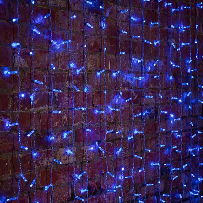 

Новогодняя гирлянда Neon-night Дождь 2x3m 448 LED Blue [235-153-6], Дождь 2x3m 448 LED