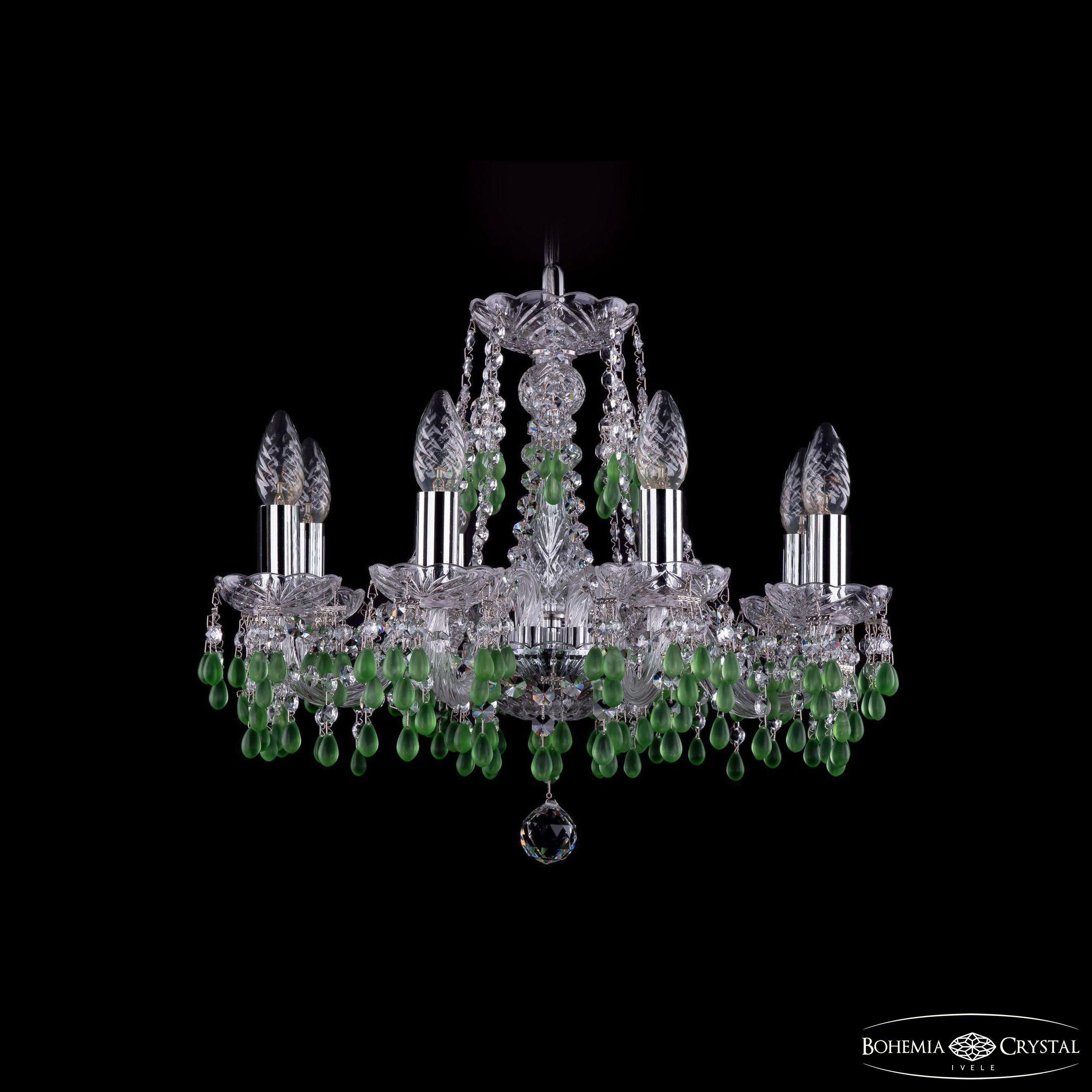

Подвесная люстра Bohemia Ivele Crystal 1410/6/160 Ni V5001