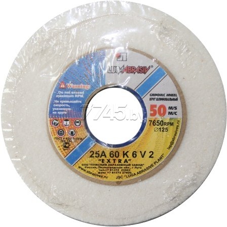 

Шлифовальный круг Lugaabrasiv ПП(1) 300х40х127 25A 60 L 6 V 50