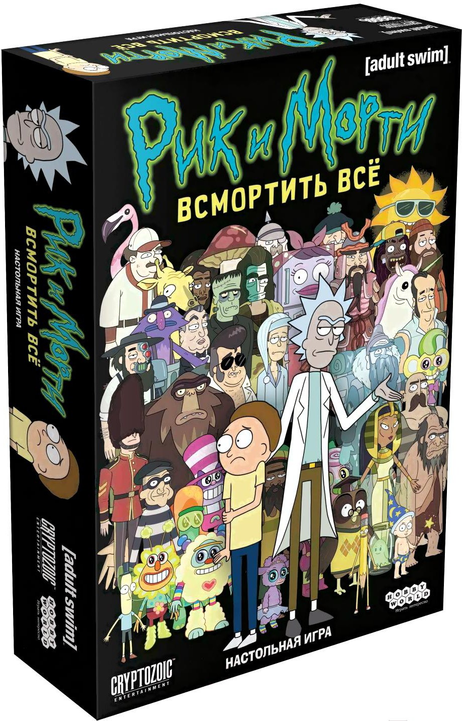 

Настольная игра Мир Хобби Рик и Морти. Всмортить всё