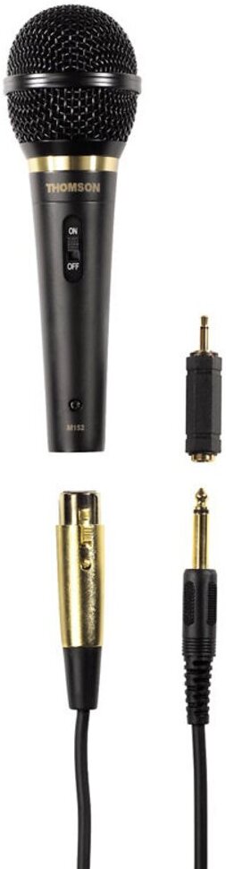 

Микрофон Thomson M152 3м черный [00131598], Микрофон Thomson M152 3м 00131598 черный
