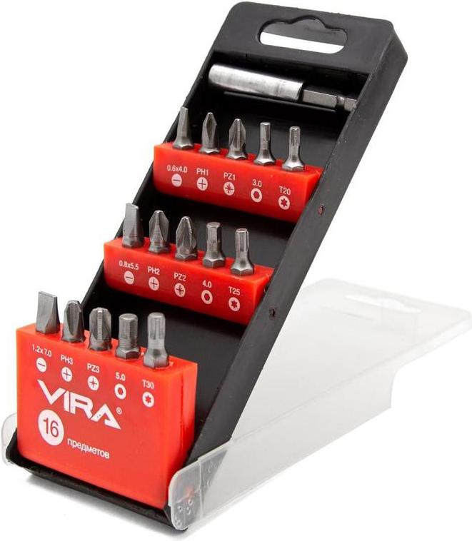 

Оснастка VIRA 554101, Набор бит VIRA 554101