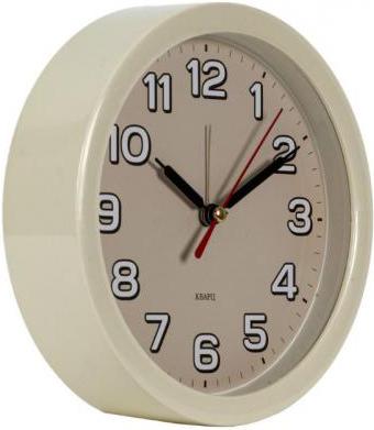 

Будильник Бюрократ Alarm-R15P D15см бежевый [ALARM-R15P/IVORY], Alarm-R15P D15см
