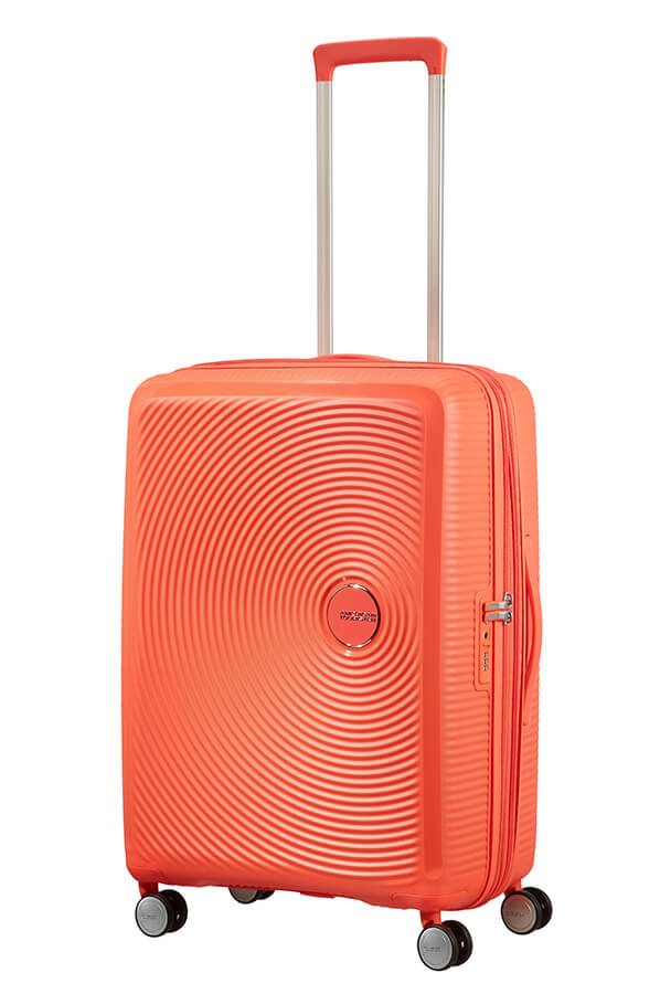 

Чемодан-спиннер American Tourister Soundbox Rose 55 см [32G-66001], SOUNDBOX