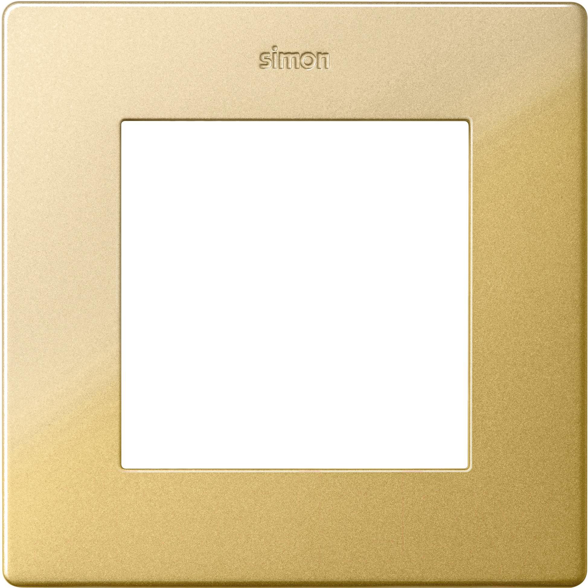 

Рамка для выключателя Simon 2400610-066 золото, 2400610-066