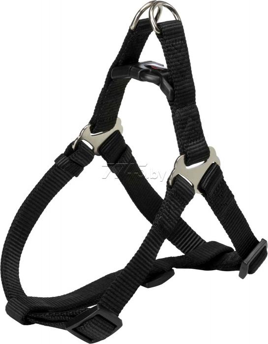 

Шлея для собаки Trixie Premium One Touch Harness XS-S черный [204301], Premium One Touch Harness XS-S