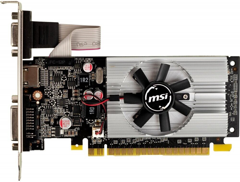

Видеокарта MSI PCIE16 GT210 1GB GDDR3 [N210-1GD3/LP], Видеокарта PCIE16 GT210 1GB GDDR3 N210-1GD3/LP MSI