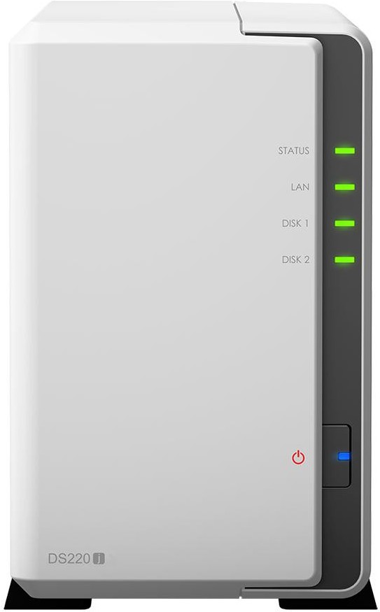 

Сетевой накопитель (NAS) Synology DS220J, Сетевой накопитель данных Synology DS220j