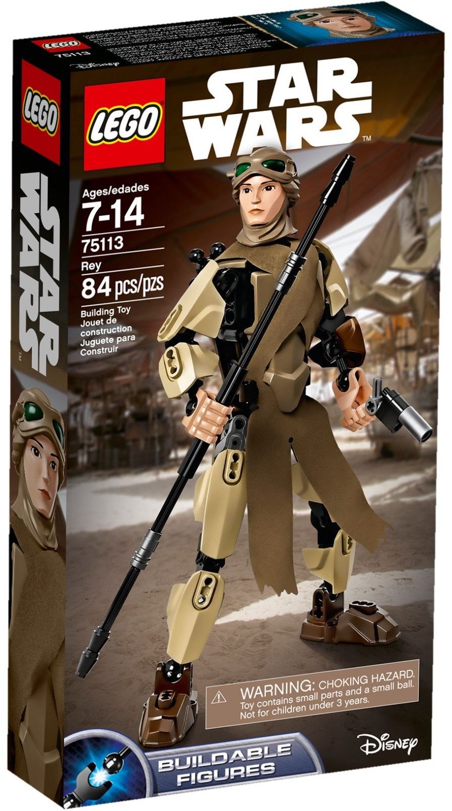 

Конструктор LEGO 75113 Rey, 75113 Rey