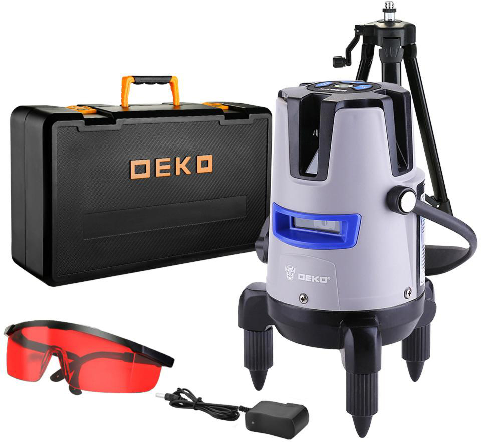 

Лазерный нивелир Deko LL57 PRO SET 2 PREMIUM [065-0104-1], Лазерный нивелир Deko LL57 PRO SET 2 PREMIUM 065-0104-1