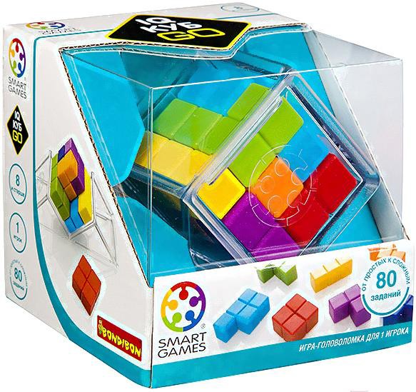

Настольная игра Bondibon Головоломка IQ-Куб GO [ВВ3331], Настольная игра Bondibon Головоломка IQ-Куб GO ВВ3331