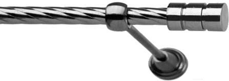 

Карниз Lm Decor Цилиндр 088 1р витой 3м антрацит, Цилиндр 088 1р витой 16мм 3.0м