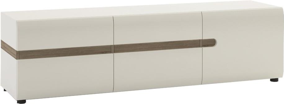 

Тумба Anrex Linate RTV 3D / typ 51( белый/сонома трюфель), Тумба Anrex Linate RTV 3D/TYP 51 Белый/Сонома Трюфель
