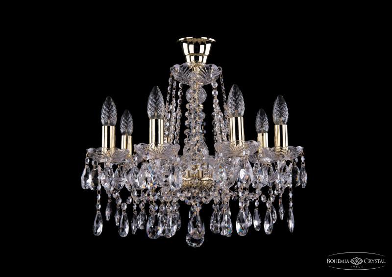 

Подвесная люстра Bohemia Ivele Crystal 1413/8/165/G/Tube