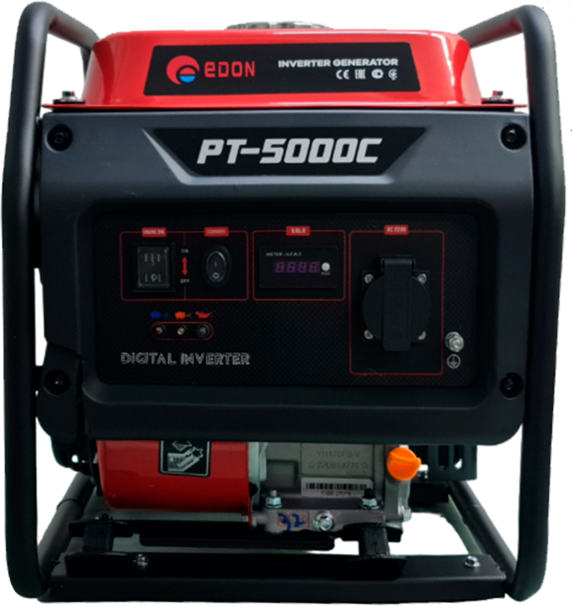 

Бензогенератор Edon PT-5000C инверторный