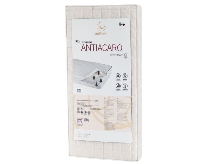 

Детский матрас Italbaby Antiacaro 63х125 белый, Antiacaro 63х125