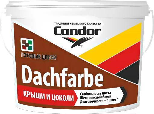 

Краска Condor Dachfarbe D-17 для крыш 13кг кирпично-красный