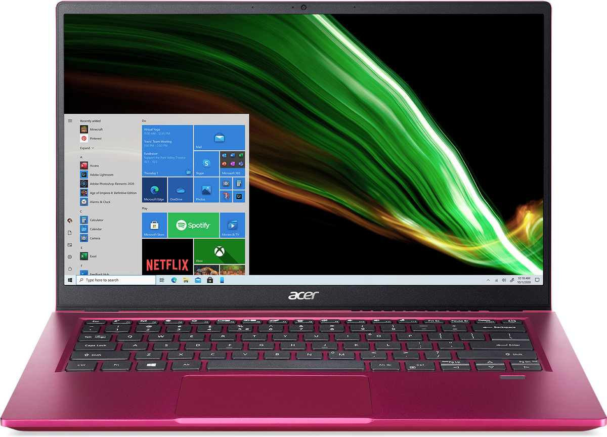 

Ультрабук Acer Swift 3 SF314-511-36B5 Core i3 1115G4 8Gb красный (NX.ACSER.001)