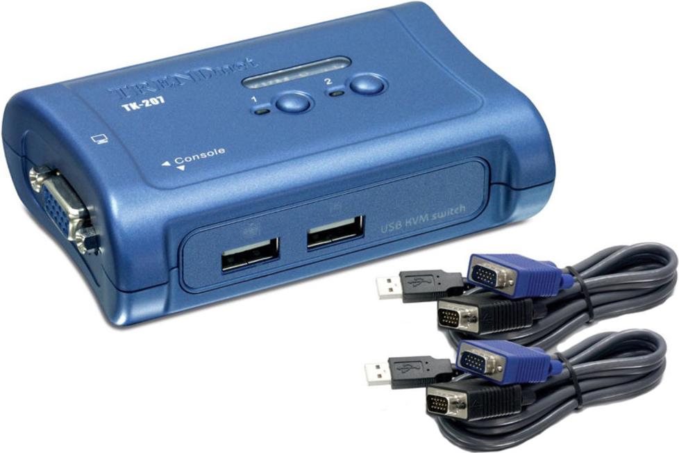 

Кабель для компьютера TRENDnet TK-207K, TK-207K