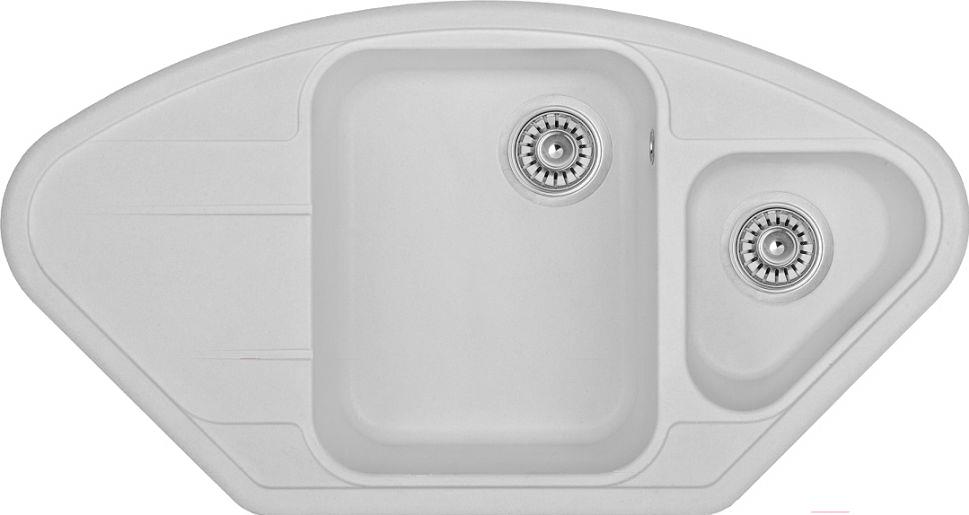 

Кухонная мойка Longran Lotus LTG960.510 15 альпина, Lotus LTG960.510 15
