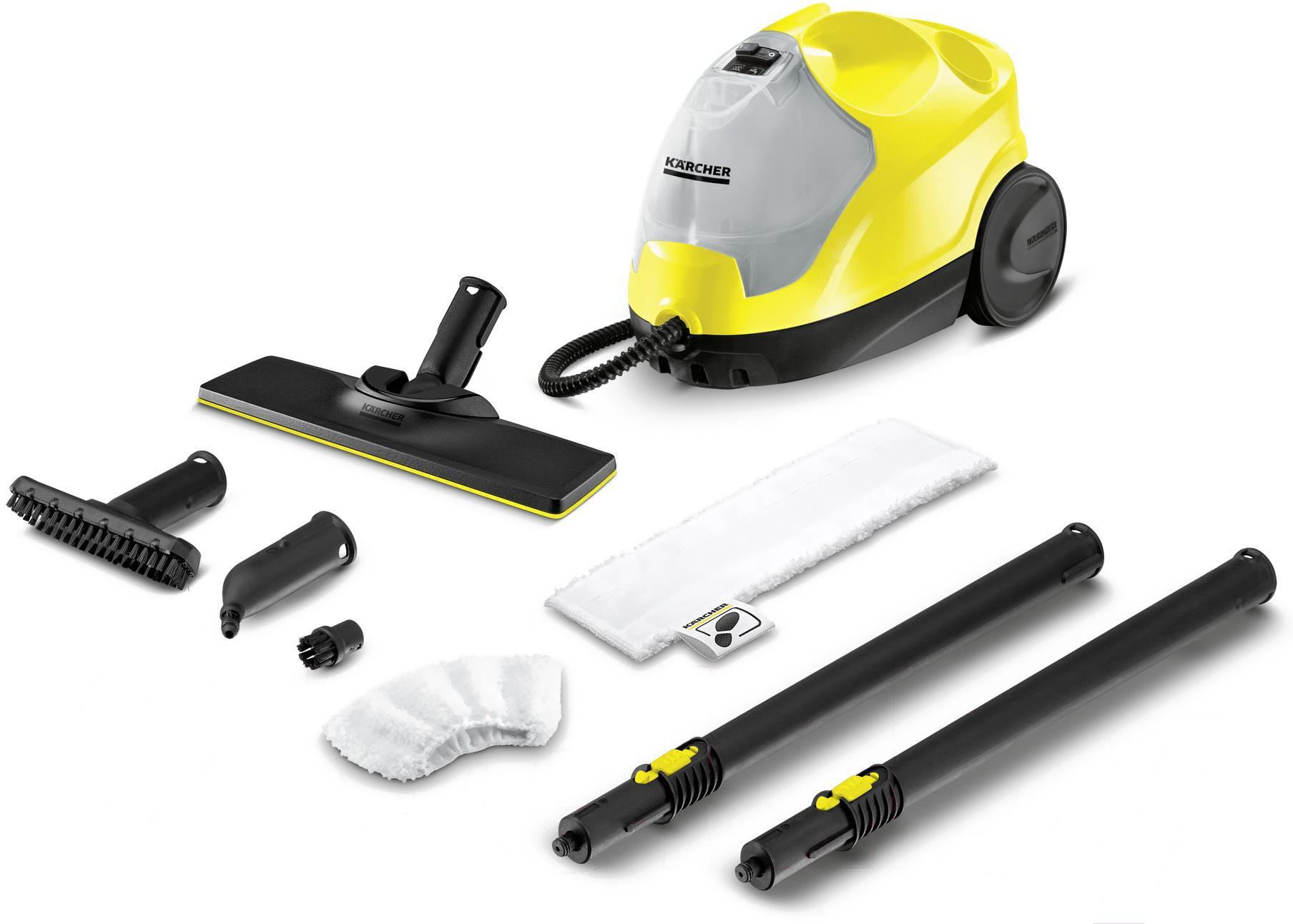 

Пароочиститель Karcher SC 4 EasyFix [1.512-450.0], Пароочиститель напольный Karcher SC 4 EasyFix желтый/черный