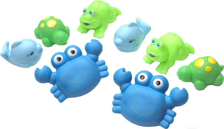 

Игровой набор для ванны Playgro Для мальчиков / 0109864 (8шт), Набор для ванны для мальчиков 8шт