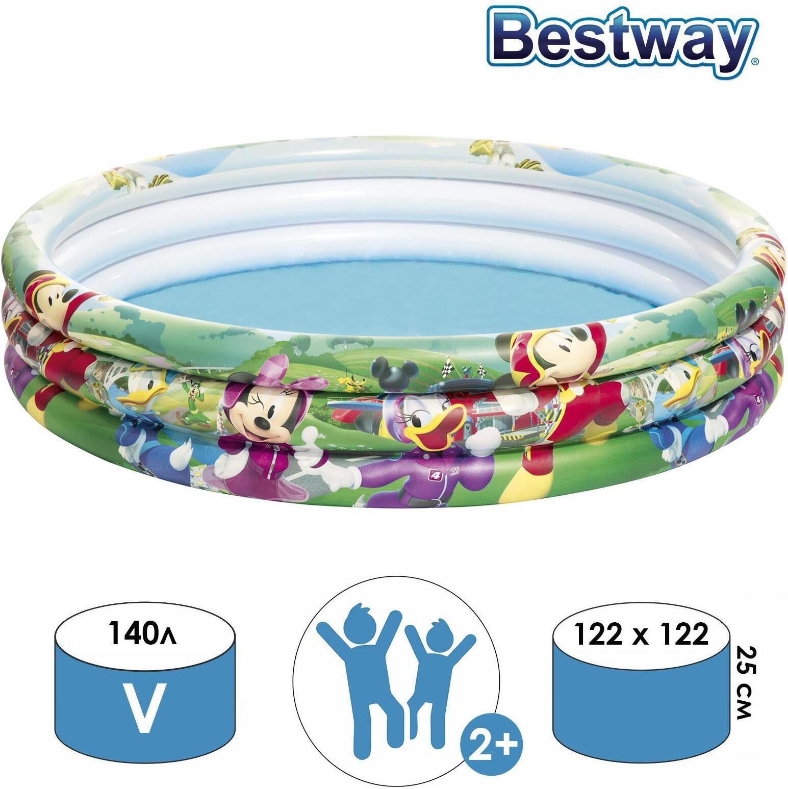 

Надувной бассейн Bestway 91007