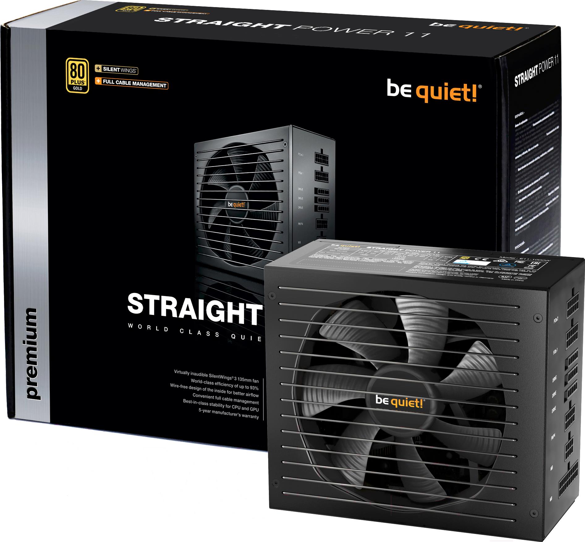 

Блок питания be quiet! Straight Power 11 550W [BN281], Straight Power 11 550W