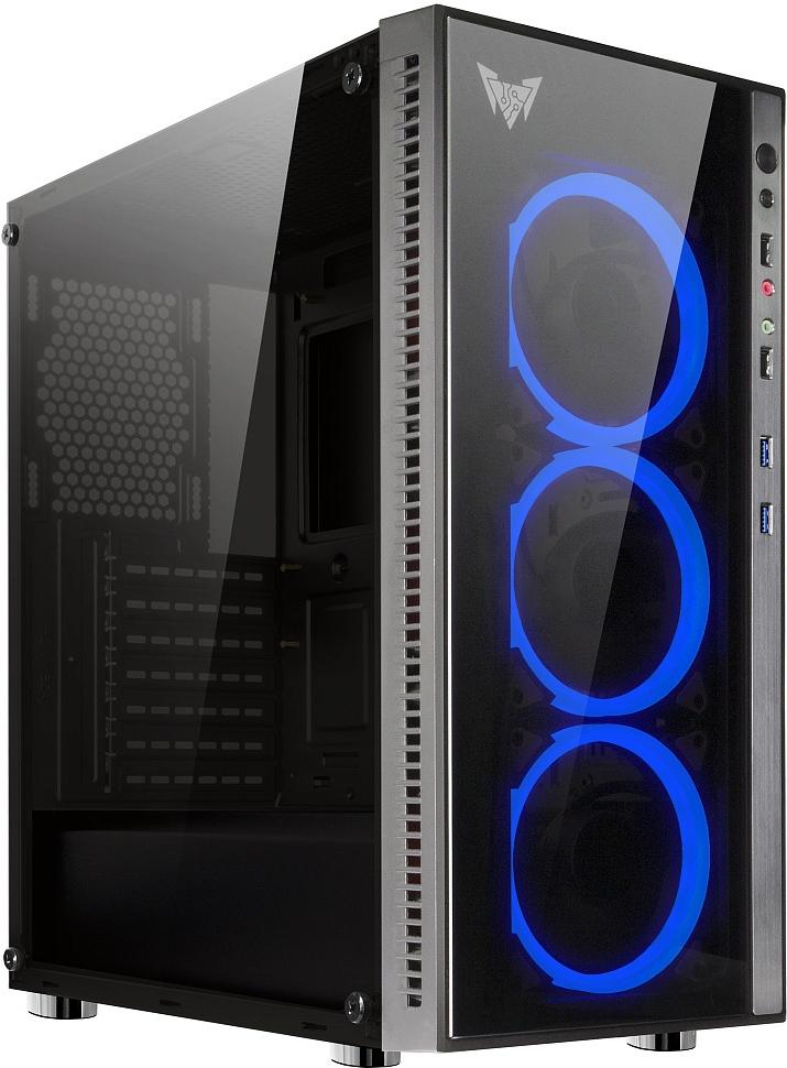 

Корпус для компьютера Crown CMC-GS10B без БП Black
