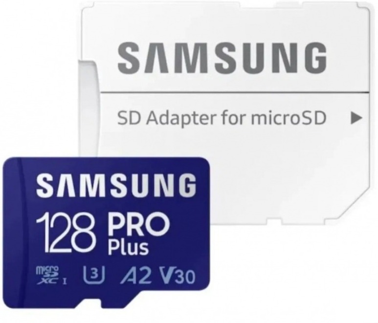 

Карта памяти Samsung microSDXC 128GB PRO Plus Class 10 (MB-MD128KA/KR)