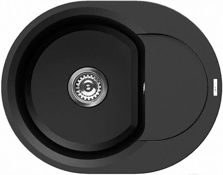 

Кухонная мойка Elleci Easy Round 600 G40 Full Black [LGYR6040], Easy Round 600