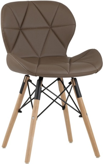 

Стул Stool Group Бон экокожа коричневый [DC-19122601 brown], Стул Stool Group Бон экокожа DC-19122601 brown коричневый