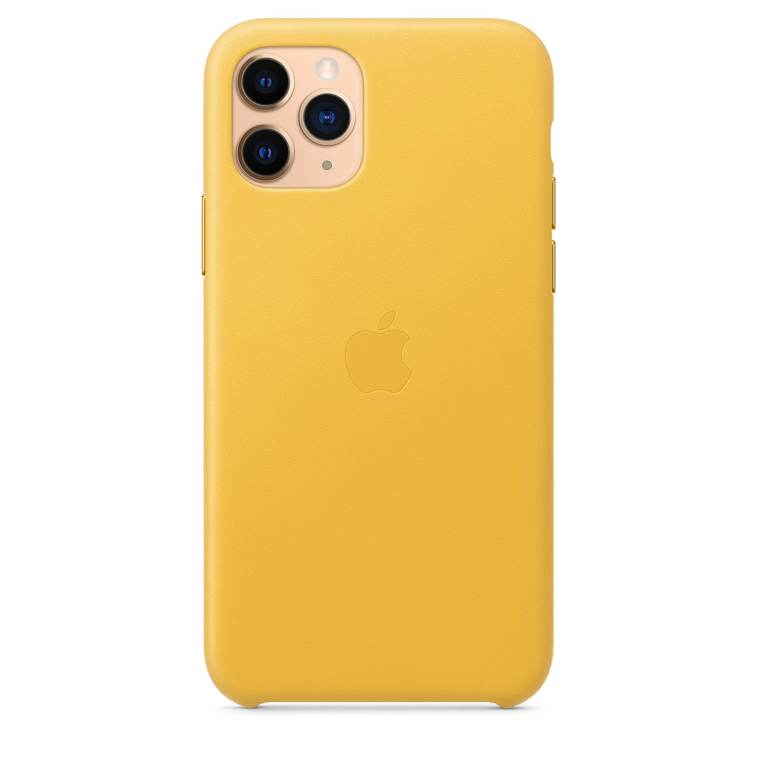

Чехол для телефона Apple iPhone 11 Pro Leather Case Meyer Lemon [MWYA2ZM/A], iPhone 11 Pro Leather Case