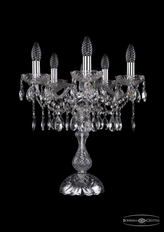 

Подвесная люстра Bohemia Ivele Crystal 1413L/5/141-47/Ni, Настольная лампа Bohemia Ivele Crystal 1413L/5/141-47/Ni