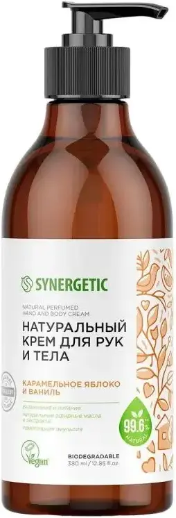 

Крем для рук и тела Synergetic Карамельное яблоко и ваниль 380 мл (9801040010)